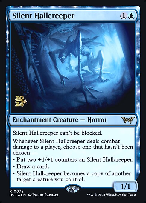 Silent Hallcreeper from Duskmourn: House of Horror Promos
