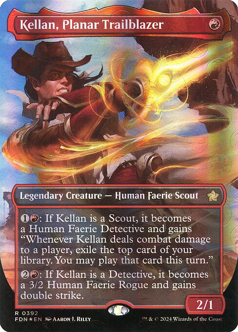 Kellan, Planar Trailblazer from Foundations