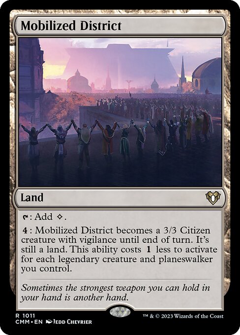 Mobilized District highlighted card art