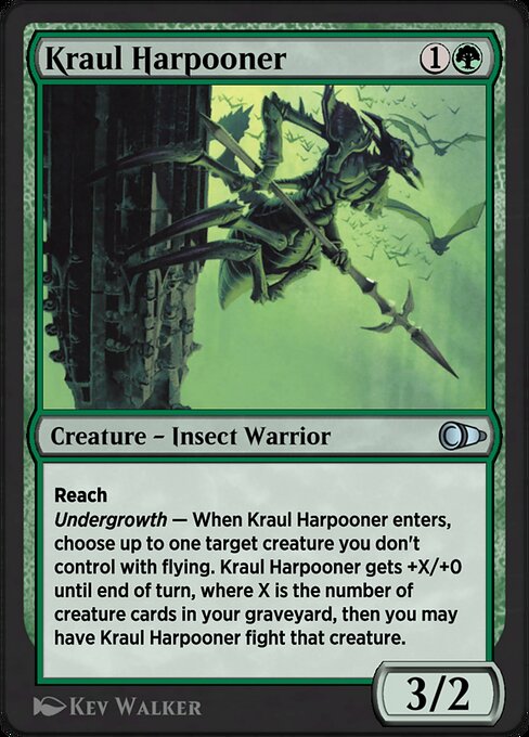Kraul Harpooner highlighted card art