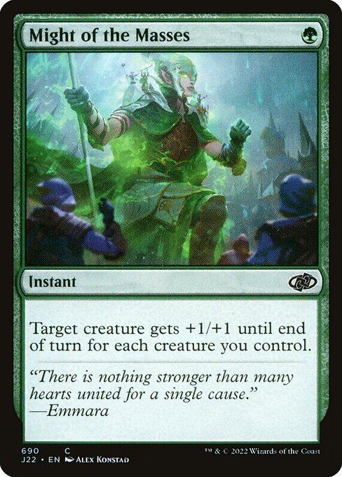 Might of the Masses from Jumpstart 2022