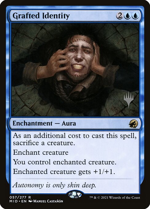 Grafted Identity from Innistrad: Midnight Hunt Promos