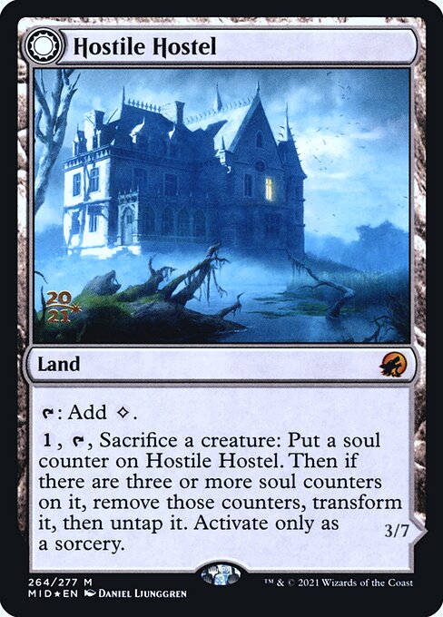 Hostile Hostel // Creeping Inn from Innistrad: Midnight Hunt Promos