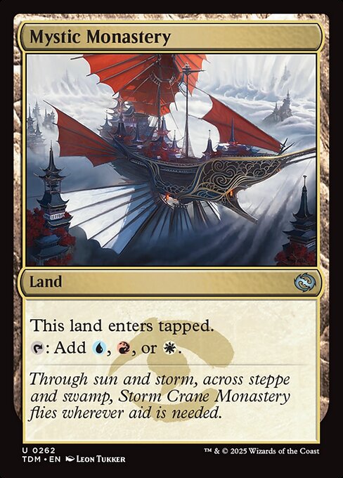 Mystic Monastery from Tarkir: Dragonstorm