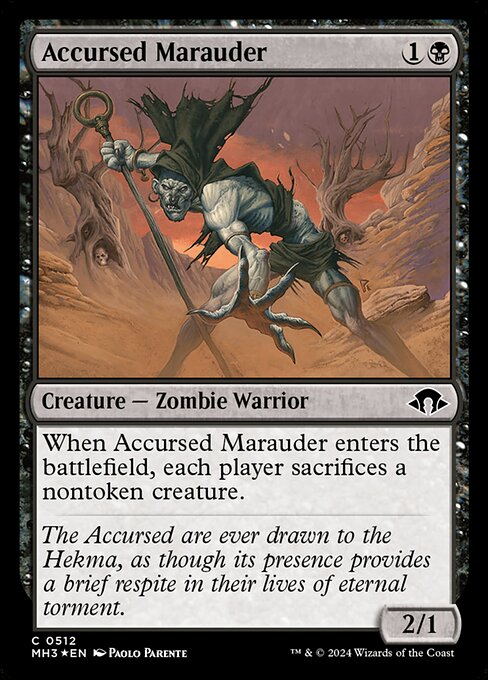 Accursed Marauder from Modern Horizons 3