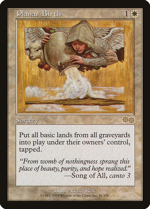 Planar Birth highlighted card art