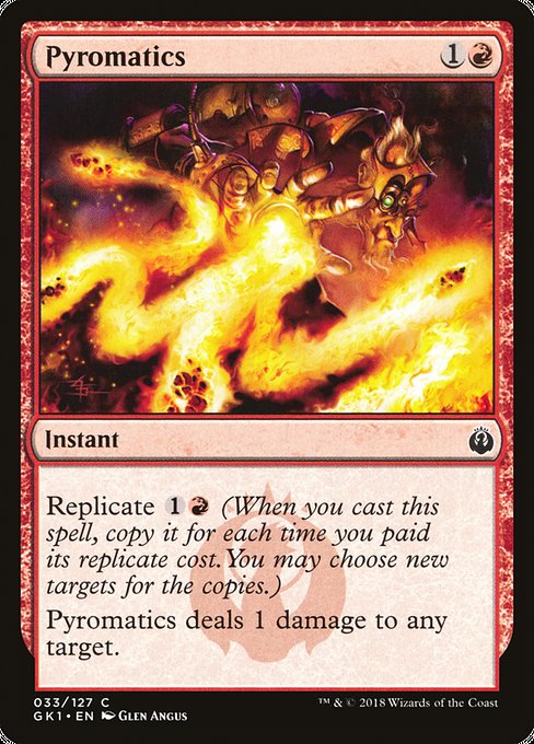 Pyromatics highlighted card art