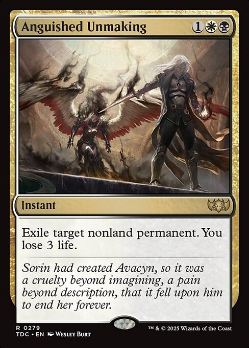 Anguished Unmaking from Tarkir: Dragonstorm Commander