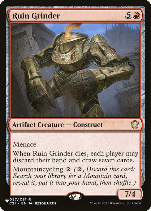 Ruin Grinder from The List