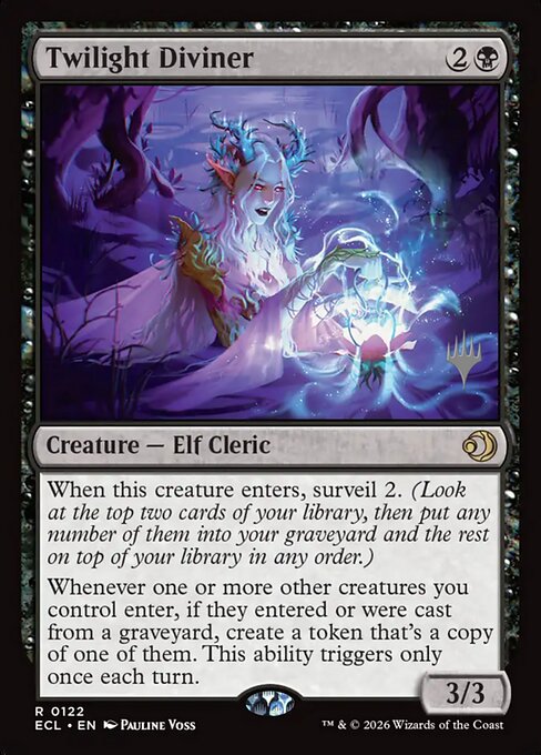 Twilight Diviner from Lorwyn Eclipsed Promos