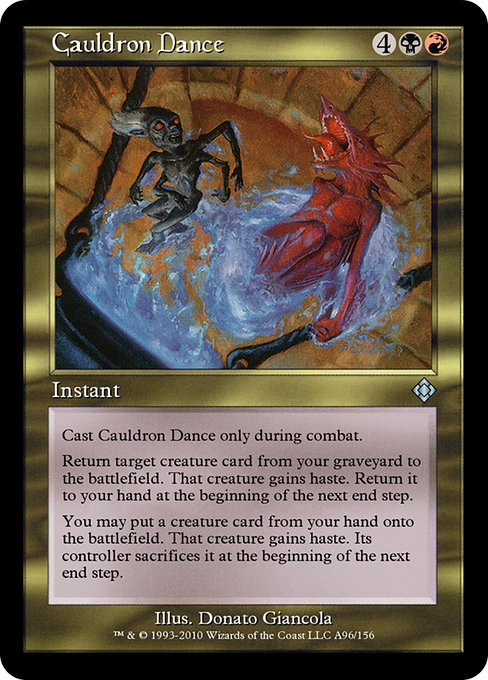 Cauldron Dance from Magic Online Theme Decks