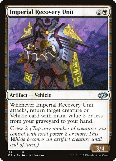 Imperial Recovery Unit highlighted card art