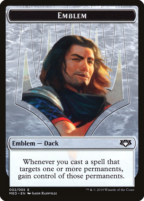 Dack Fayden Emblem highlighted card art