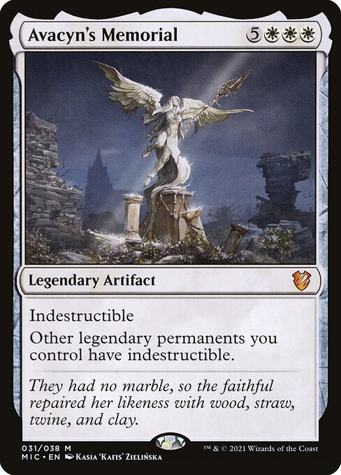 Avacyn's Memorial from Midnight Hunt Commander