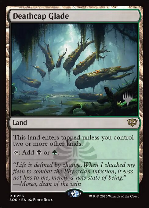Deathcap Glade from Secrets of Strixhaven Promos