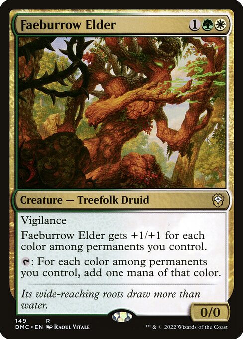 Faeburrow Elder from Dominaria United Commander
