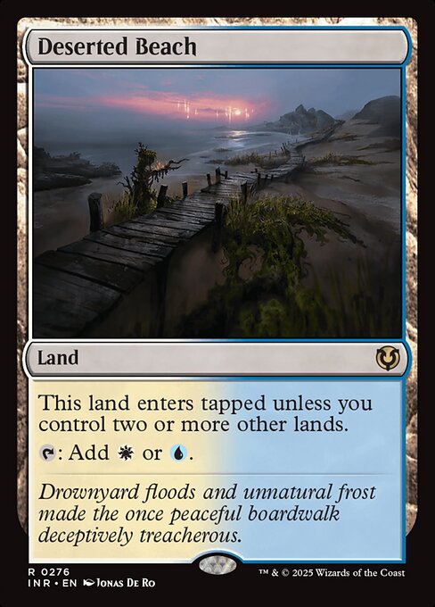 Deserted Beach highlighted card art
