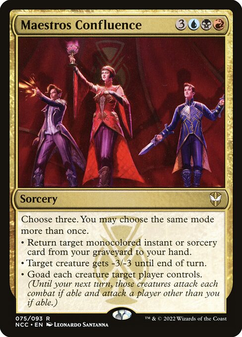 Maestros Confluence from New Capenna Commander