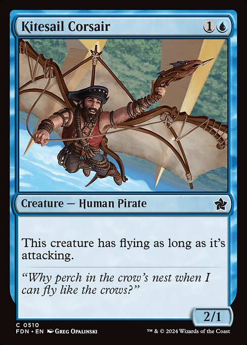 Kitesail Corsair highlighted card art