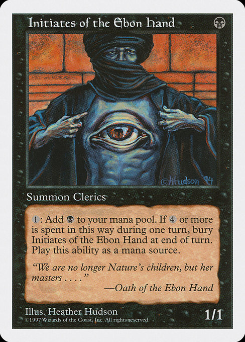 Initiates of the Ebon Hand highlighted card art