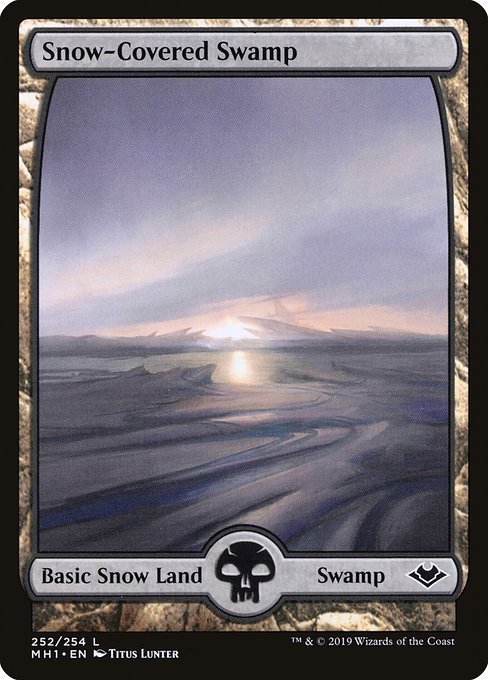 Snow-Covered Swamp from Modern Horizons