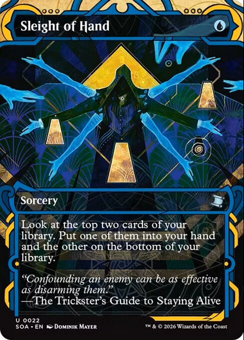 Sleight of Hand highlighted card art