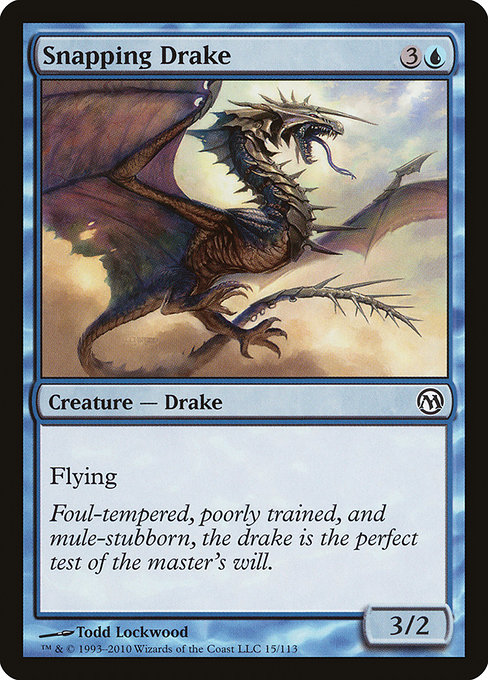 Snapping Drake from Duels of the Planeswalkers