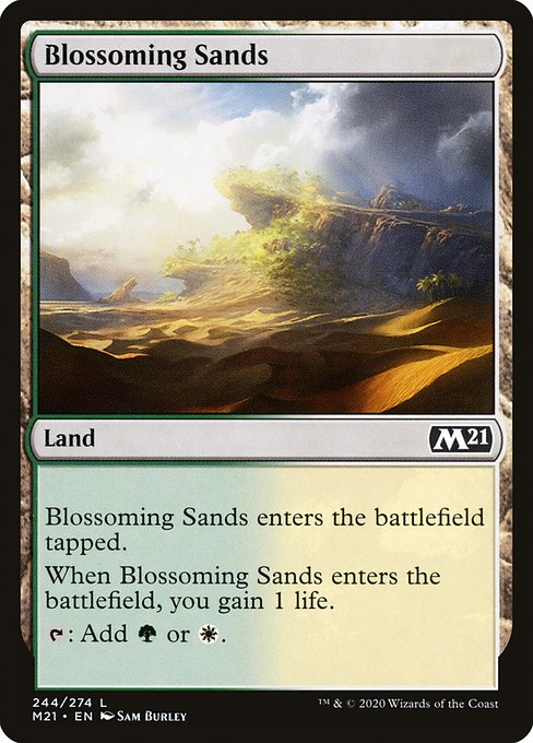Blossoming Sands from Core Set 2021