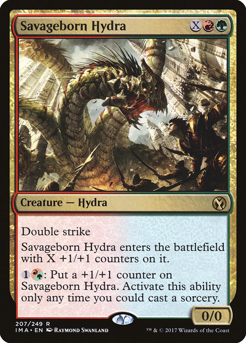 Savageborn Hydra from Iconic Masters
