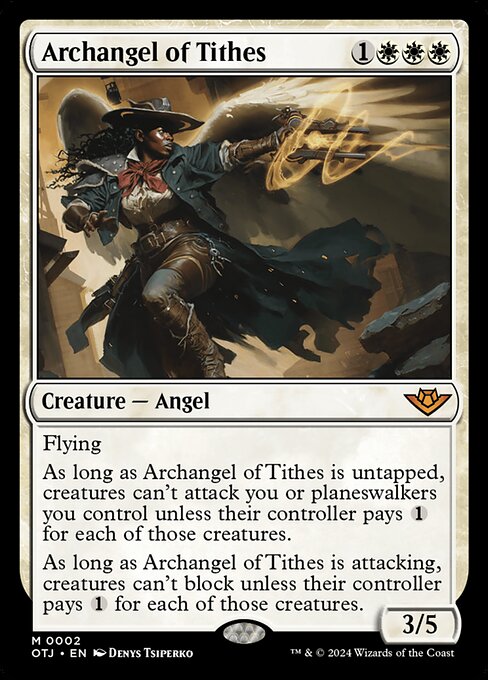 Archangel of Tithes from Outlaws of Thunder Junction