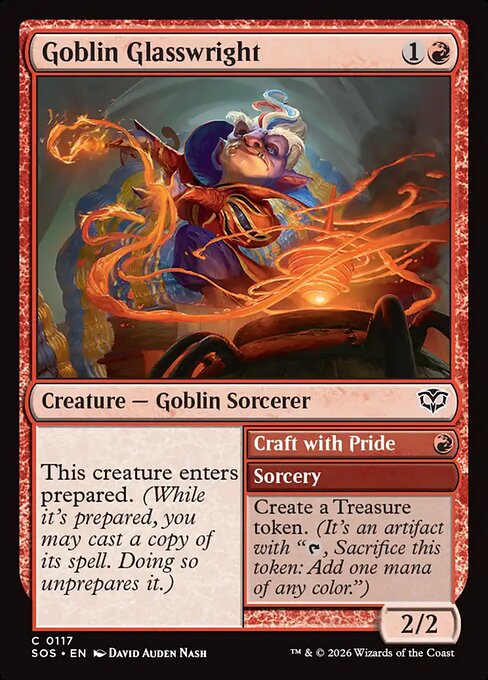 Goblin Glasswright // Craft with Pride from Secrets of Strixhaven