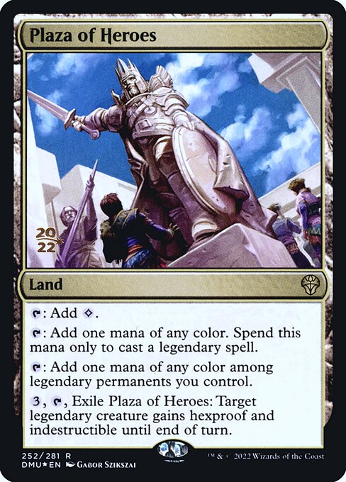 Plaza of Heroes from Dominaria United Promos