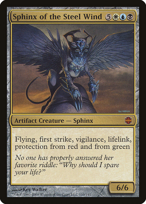 Sphinx of the Steel Wind from Alara Reborn