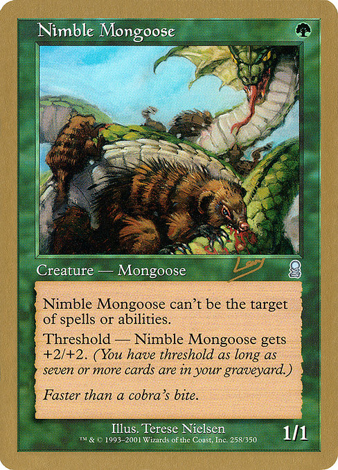 Nimble Mongoose from World Championship Decks 2002