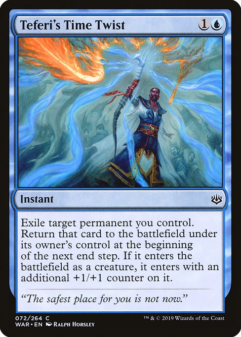 Teferi's Time Twist highlighted card art