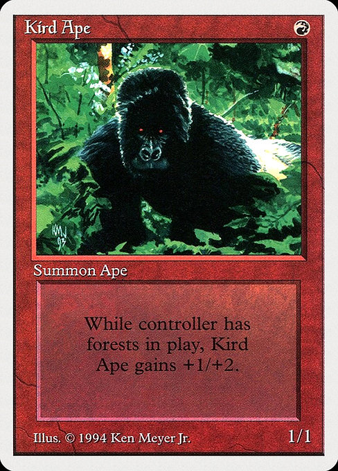 Kird Ape from Summer Magic / Edgar