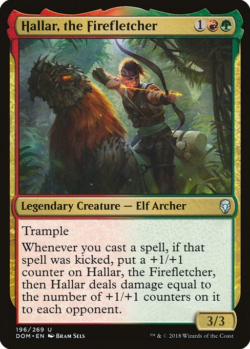 Hallar, the Firefletcher from Dominaria