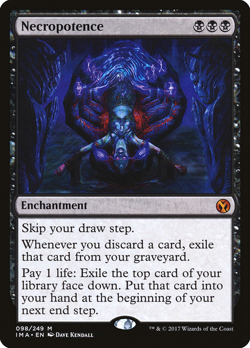 Necropotence from Iconic Masters