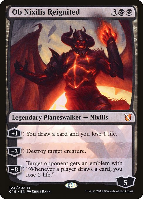 Ob Nixilis Reignited from Commander 2019