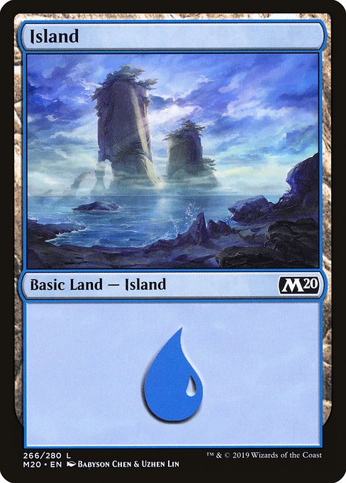 Island from Core Set 2020