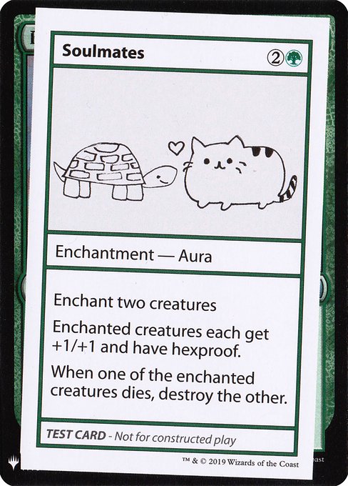 Soulmates from Mystery Booster Playtest Cards 2019
