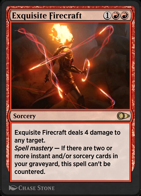 Exquisite Firecraft highlighted card art