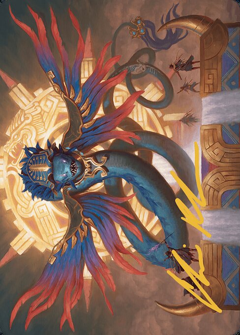 Ojer Pakpatiq, Deepest Epoch // Ojer Pakpatiq, Deepest Epoch from The Lost Caverns of Ixalan Art Series