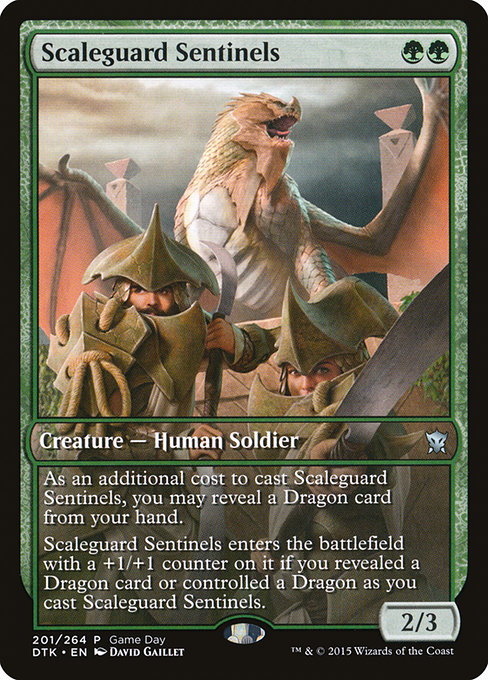 Scaleguard Sentinels from Dragons of Tarkir Promos