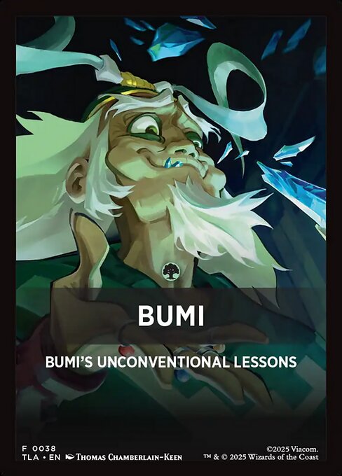 Bumi from Avatar: The Last Airbender Jumpstart Front Cards