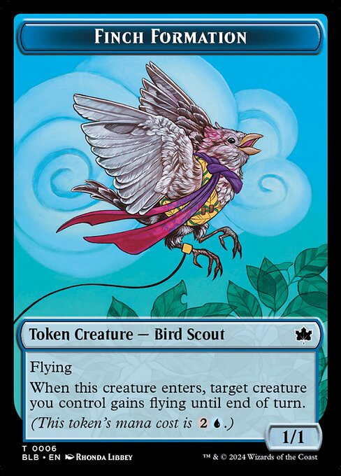 Finch Formation highlighted card art
