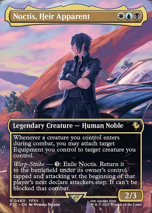 Noctis, Heir Apparent highlighted card art