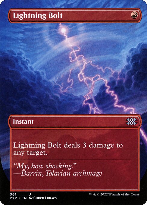 Lightning Bolt from Double Masters 2022