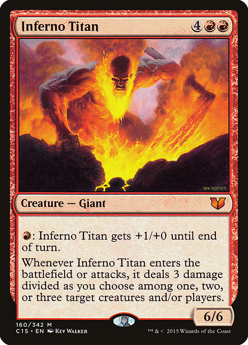 Inferno Titan from Commander 2015