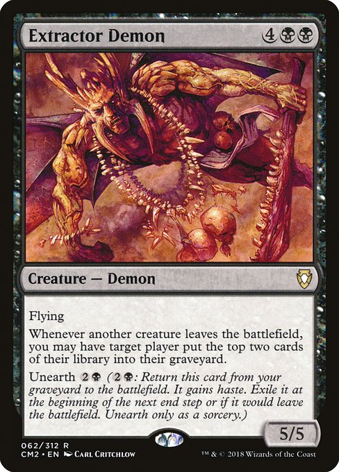Extractor Demon highlighted card art